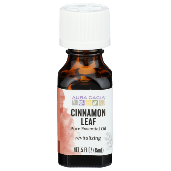 Aura Cacia Cinnamon Leaf Essential Oil
