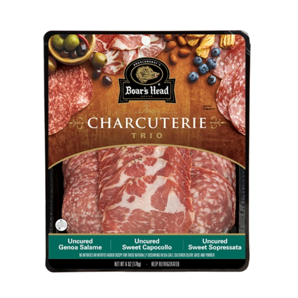 Boar's Head Brand Genoa Capocollo Sopressata Charcuterie Trio