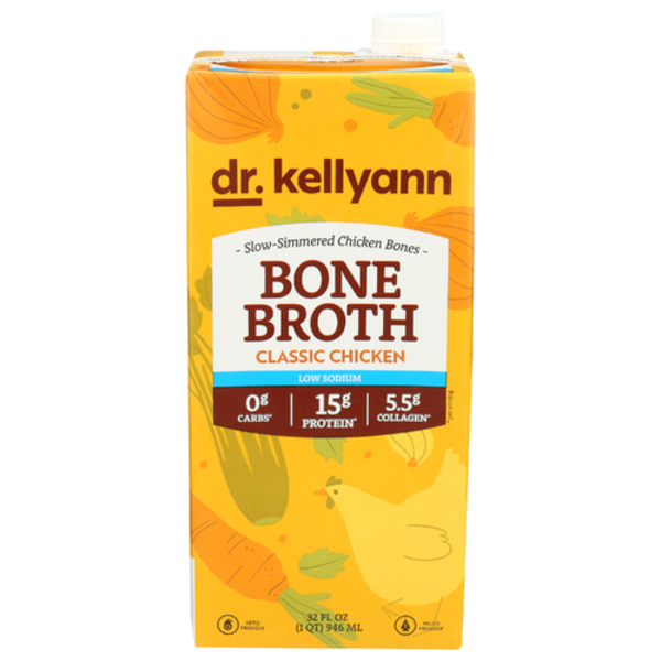 Dr. Kellyann Low Sodium Classic Chicken Bone Broth