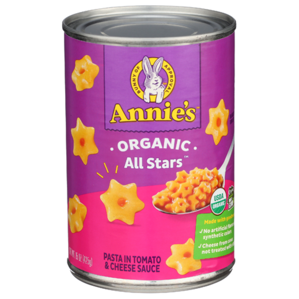 Annie's Homegrown Organic All Stars Pasta