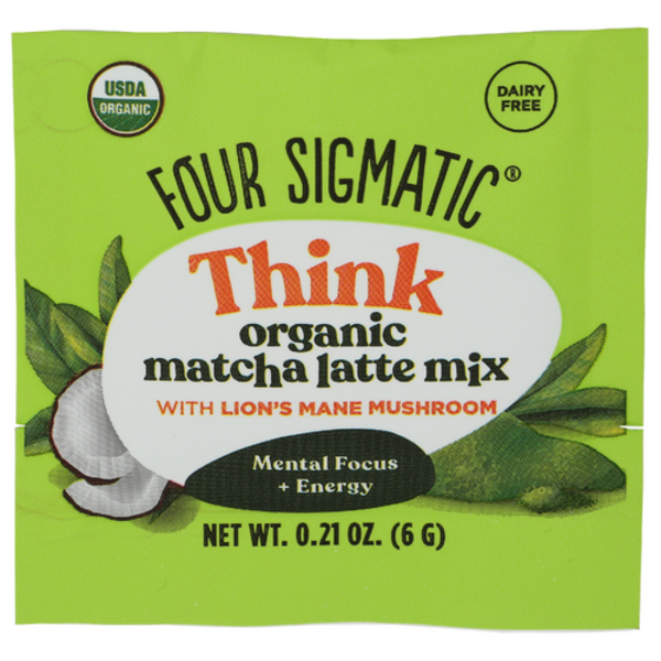 Four Sigmatic Organic Matcha Latte Mix with Lion's Maine