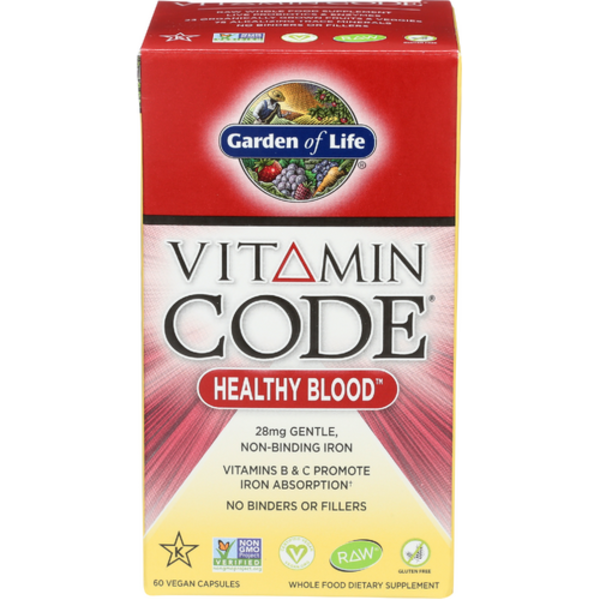 Garden Of Life Vitamin Code Healthy Blood