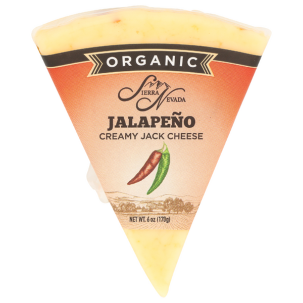 Sierra Nevada Cheese Organic Jalapeno Creamy Jack Cheese