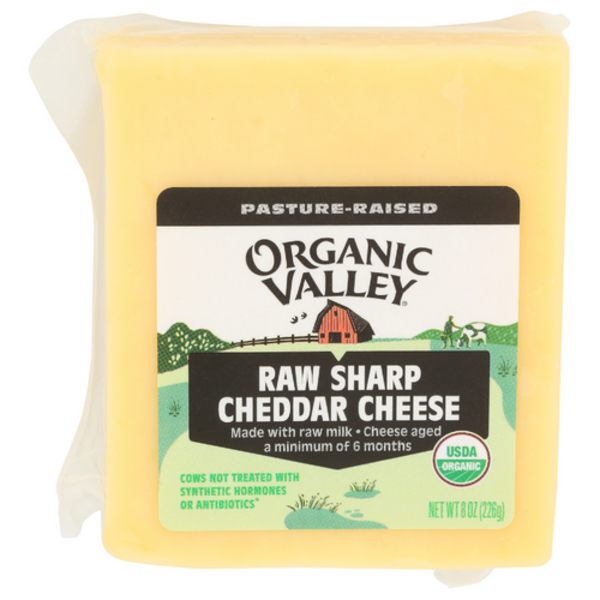 Organic Valley Organic Raw Sharp Cheddar