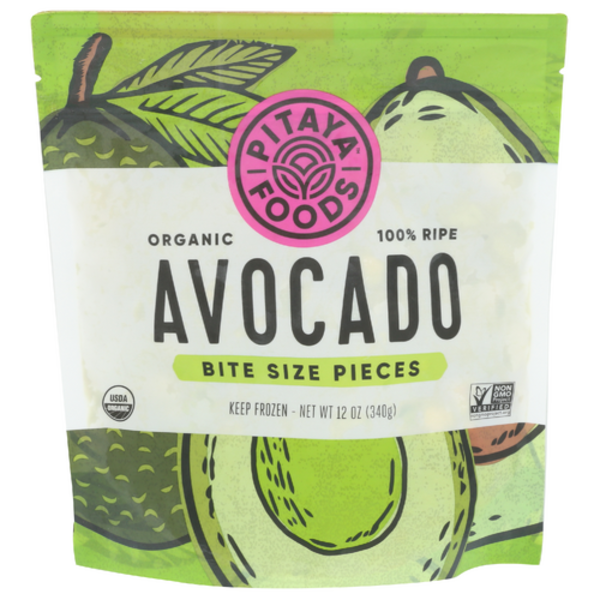 Pitaya Plus Frozen Organic Avocado Bite-Size Pieces