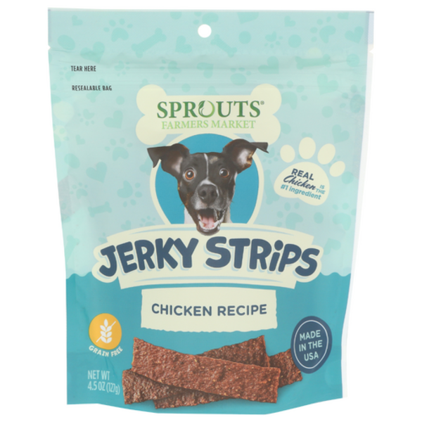 Sprouts Chicken Jerky Strips Dog Treats