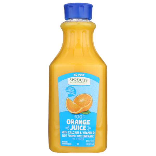 Sprouts 100% Orange Juice With Calcium