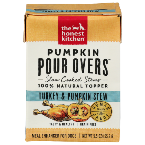 The Honest Kitchen Turkey & Pumpkin Grain Free Stew Pumpkin Pour Overs