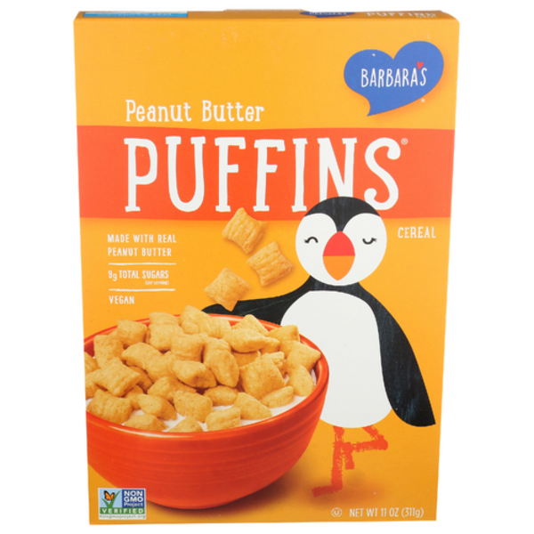 Barbara's Peanut Butter Puffin Cereal