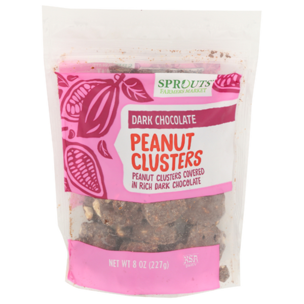 Sprouts Dark Chocolate Peanut Clusters