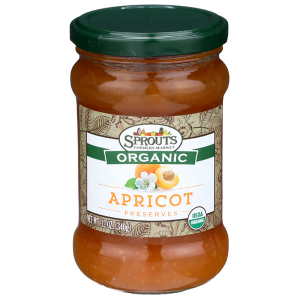 Sprouts Organic Apricot Preserves