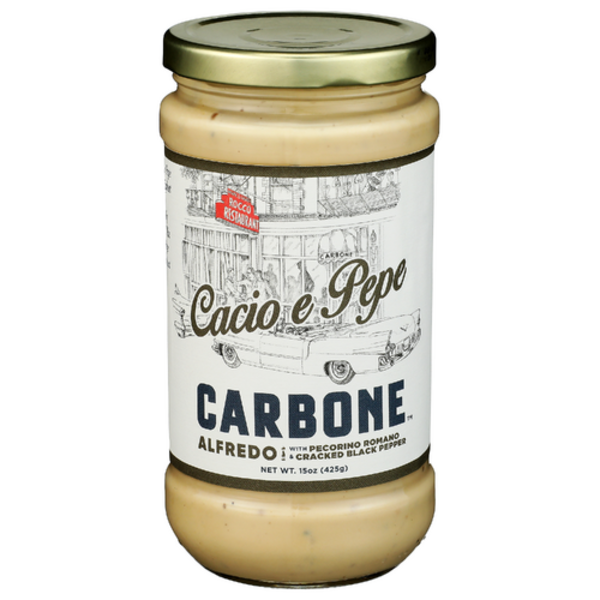 Carbone Cacio E Pepe Alfredo Sauce