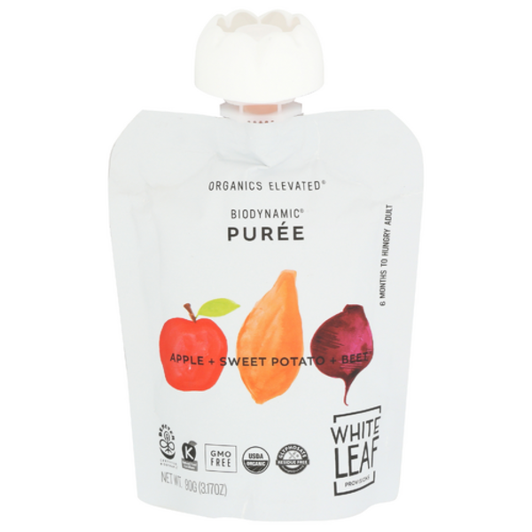 White Leaf Provisions Organic Apple + Sweet Potato + Beets Baby Food