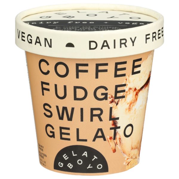 Gelato Boy Coffee Fudge Swirl Dairy Free Gelato