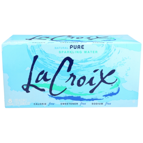 La Croix Pure Sparkling Water 8 Pack