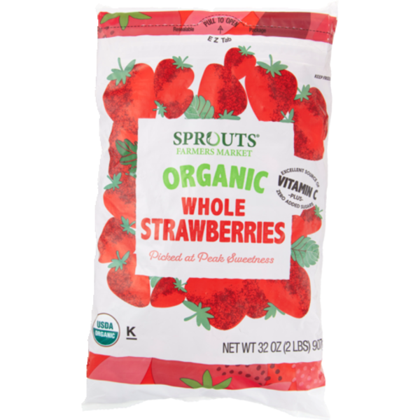 Sprouts Frozen Organic Strawberries