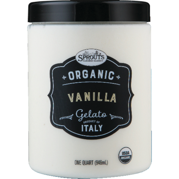 Sprouts Organic Vanilla Gelato