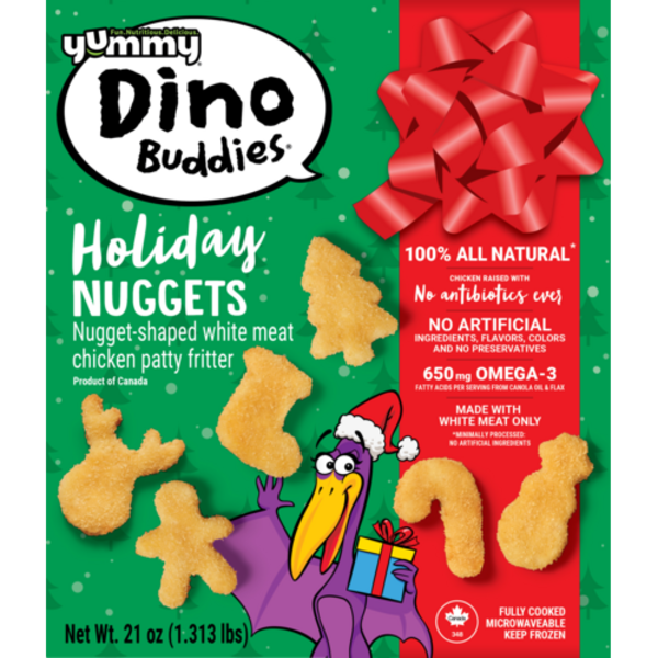 Yummy Dino Buddies Holiday Chicken Nuggets