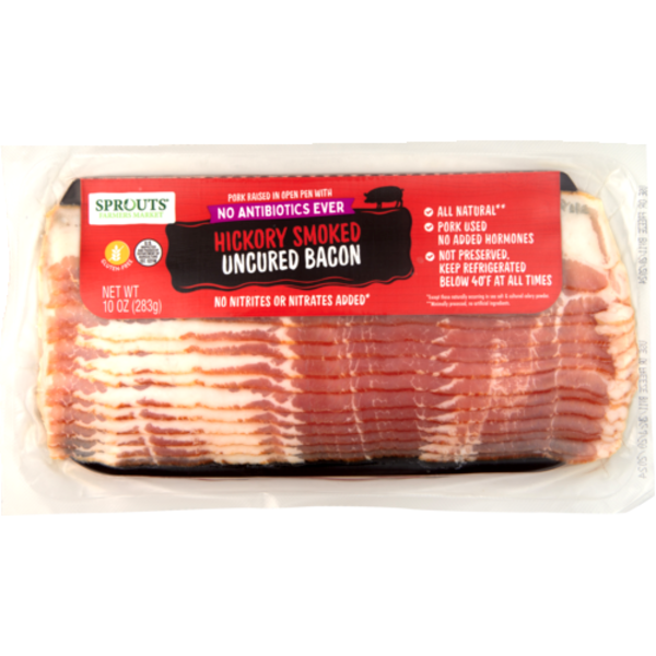 Sprouts Hickory Smoked Uncured Bacon