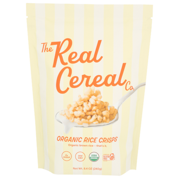 Real Cereal Co. Organic Rice Crisps