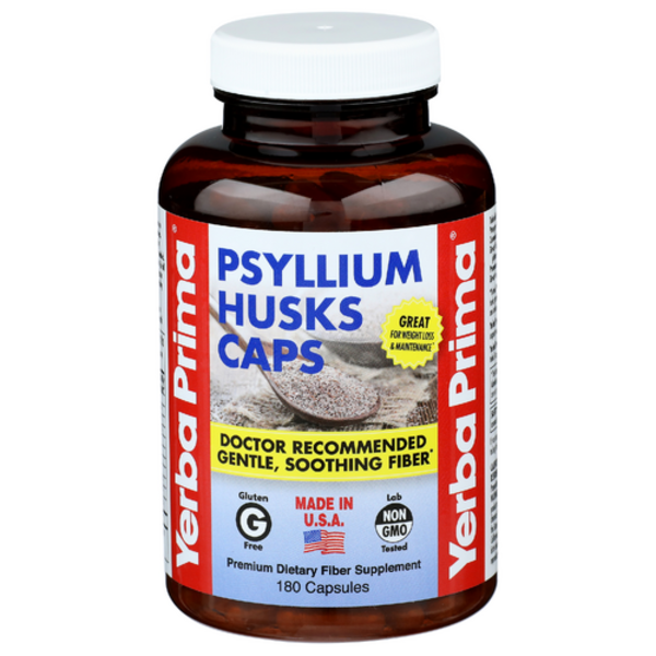 Yerba Prima Psyllium Husks Caps