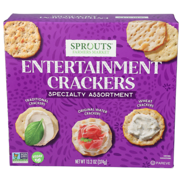 Sprouts Assortment Entertainment Crackers