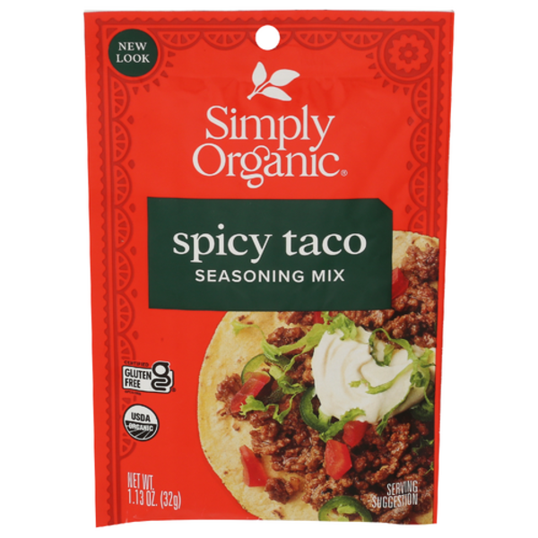 Simply Organic Spicy Taco Seasoning Mix