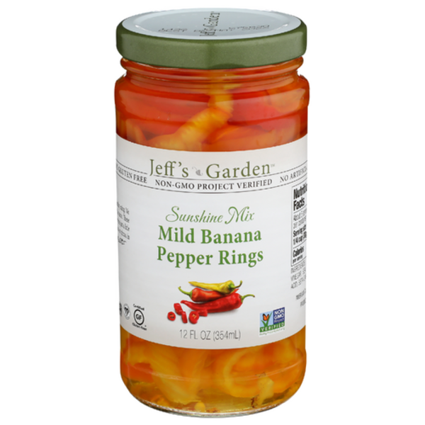 Jeff's Garden Mild Baa Pepper Rings