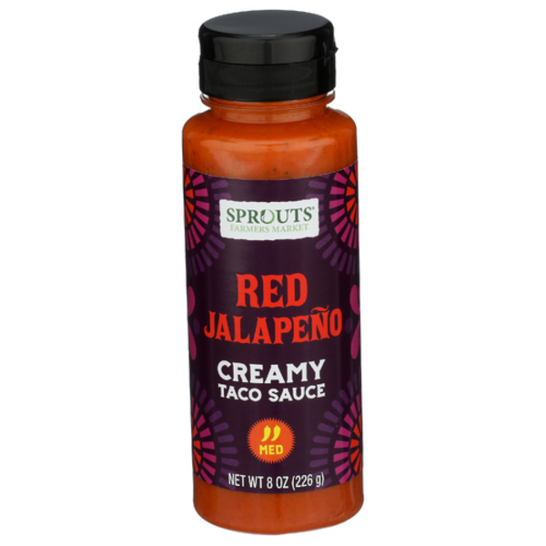 Sprouts Creamy Taco Sauce With Red Jalapeno