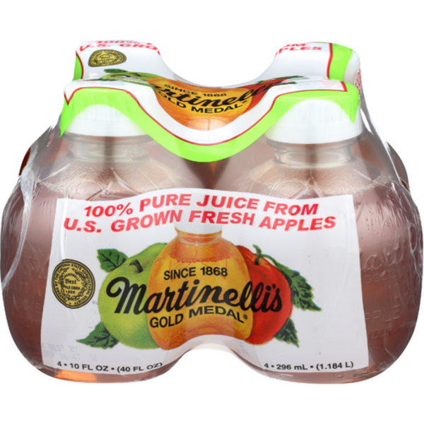 Martinelli Apple Juice 4 Pack Case
