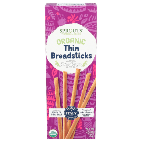 Sprouts Organic Thin Breadsticks