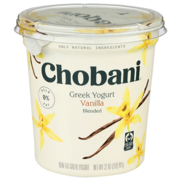 Chobani No Fat Vanilla Greek Yogurt