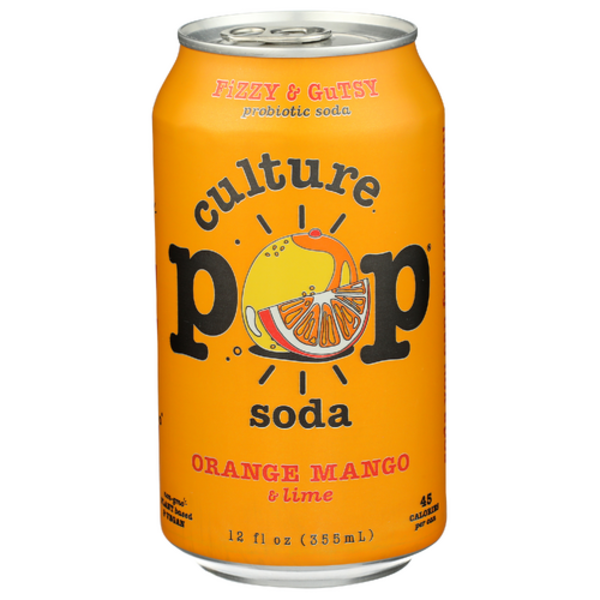 Culture Pop Orange Mango & Lime Probiotic Soda