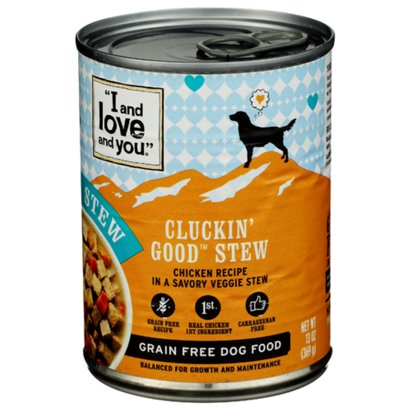 I And Love And You Cluckin Good Stew Wet Dog Food
