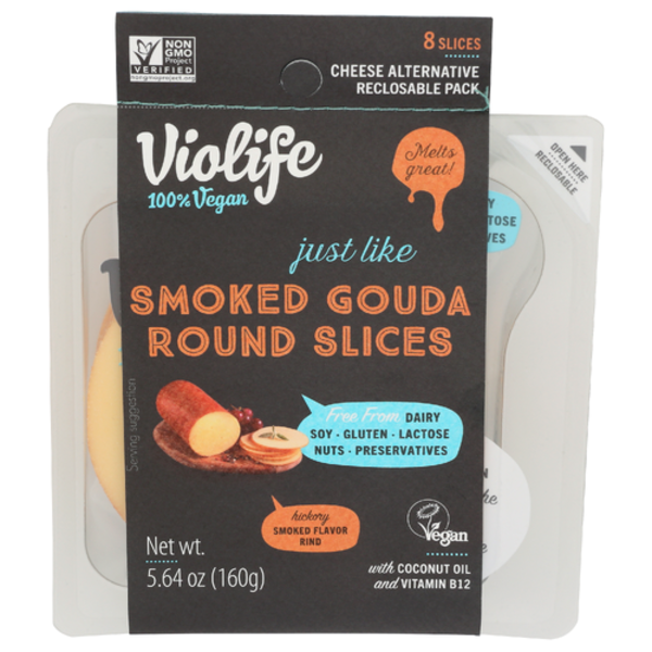 Violife Just Like Smoked Gouda Round Slices