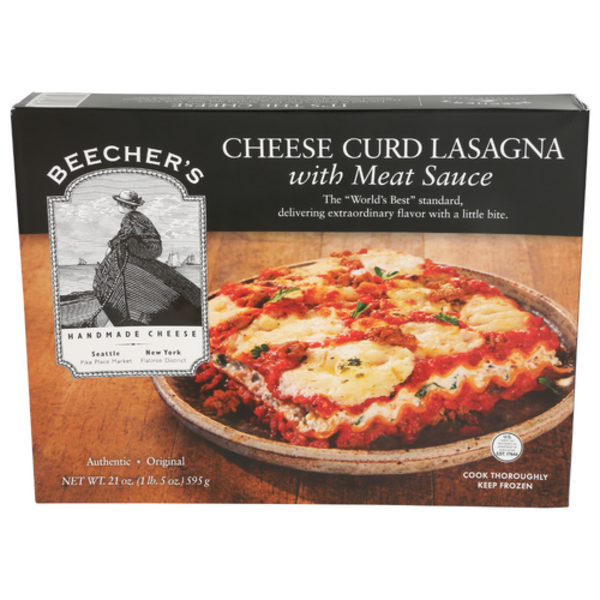 Beecher's Cheese Curd Lasagna With Meat Sauce - Family Size
