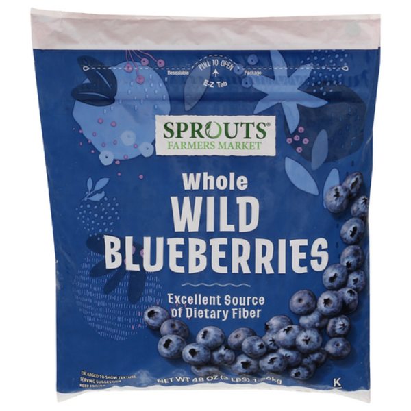 Sprouts Frozen Whole Wild Blueberries