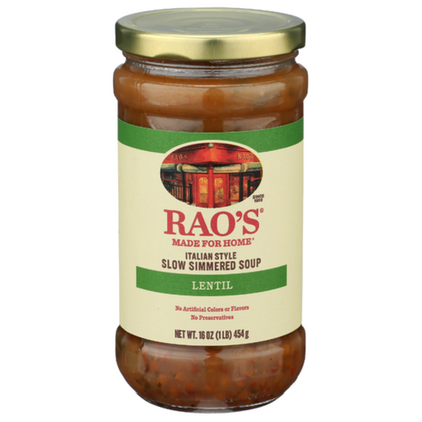 Rao's Homemade Lentil Italian Style Slow Simmered Soup