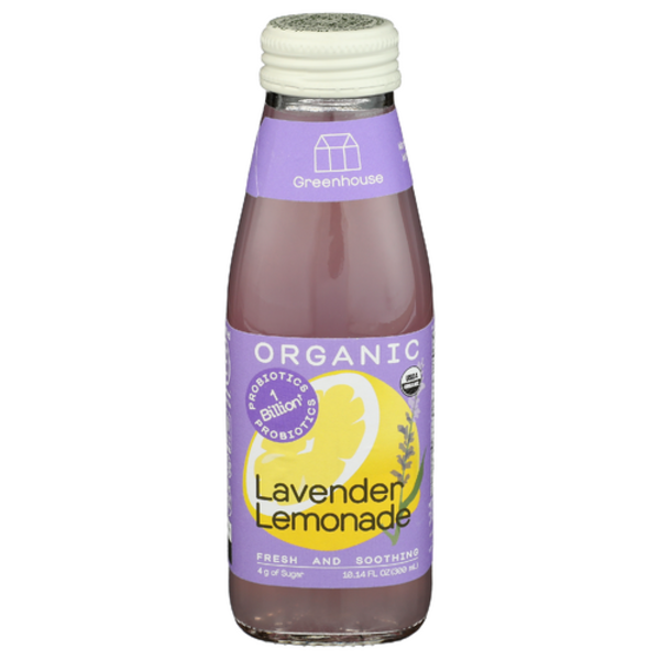 Greenhouse Juice Co Organic Lavender Lemonade With Probiotics
