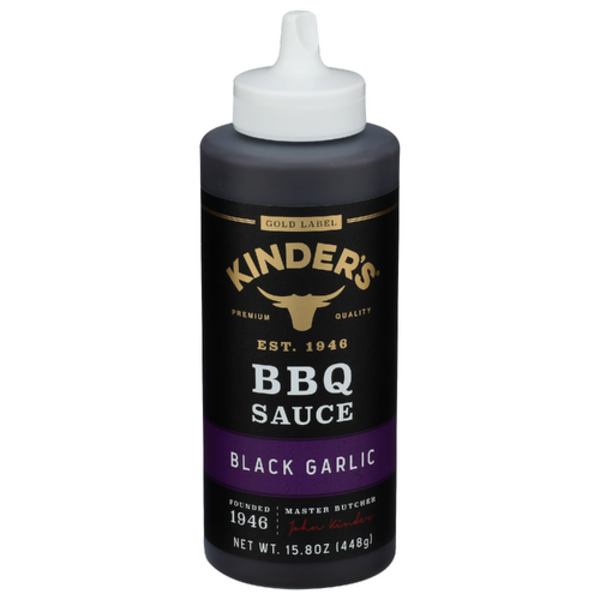 Kinder's Black Garlic Gold Label BBQ Sauce