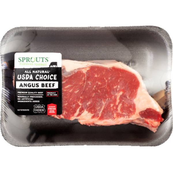 Sprouts Fresh Boneless Angus Beef New York Steak