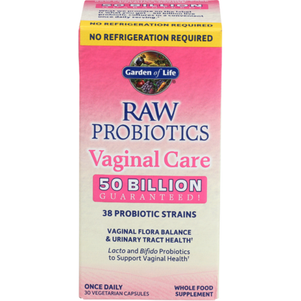 Garden Of Life 50 Billion Vaginal Care Raw Probiotics