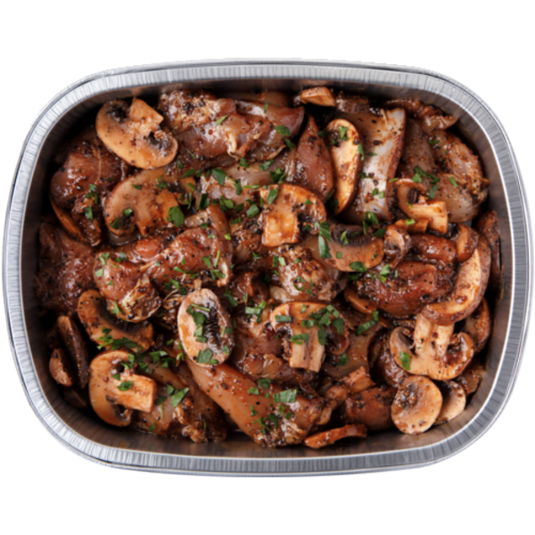 Sprouts Black Garlic Chicken And Mushroom Saute Meal