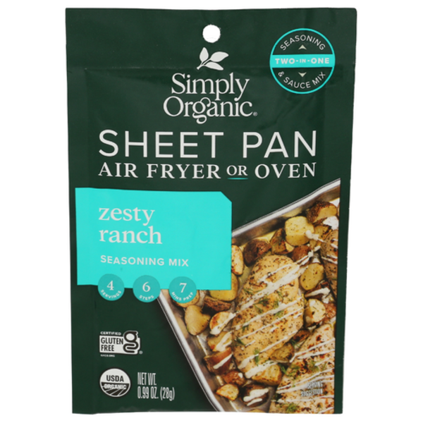 Simply Organic Organic Zesty Ranch Seasoning Mix