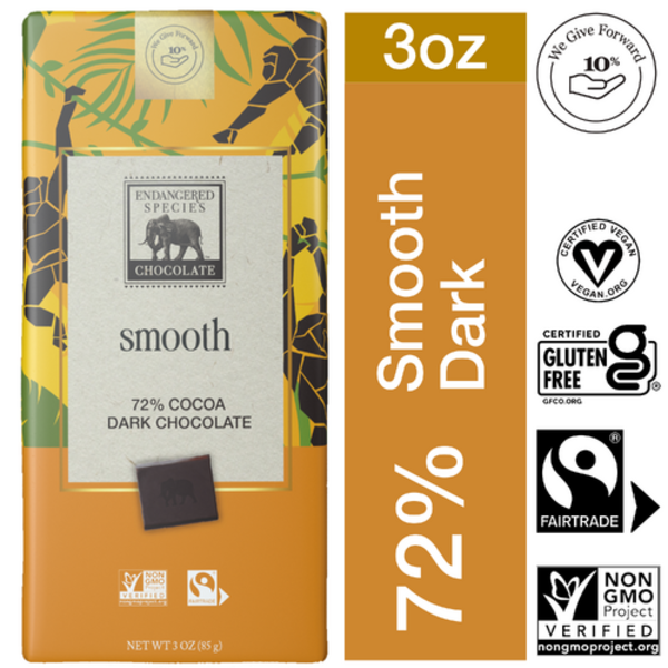 Endangered Species Chocolate Chimpanzee Dark Chocolate