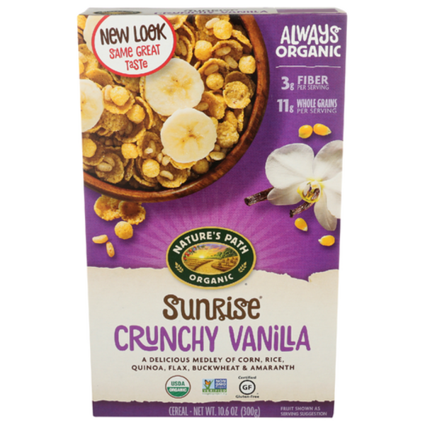 Nature's Path Crunchy Vanilla Sunrise Cereal