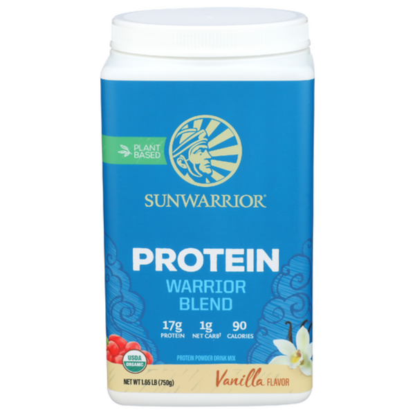 Sunwarrior Warrior Blend Organic Vanilla Protein