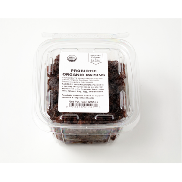 Probiotic Organic Raisins