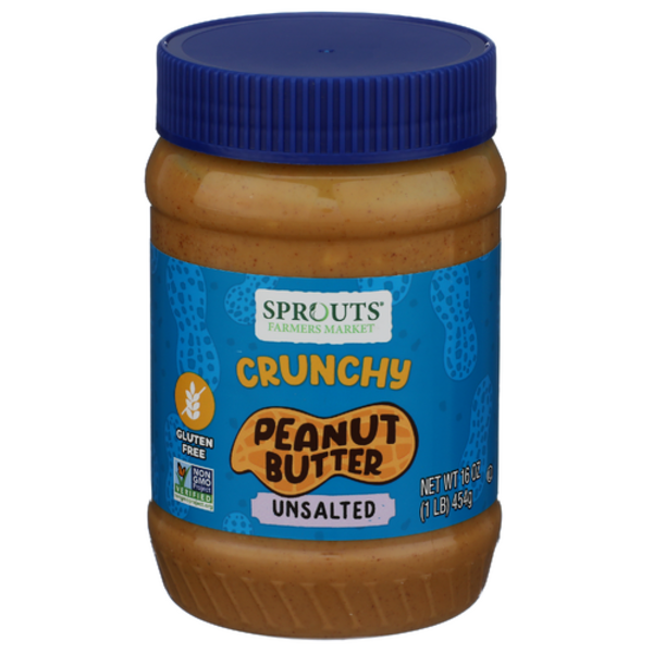 Sprouts Crunchy No Salt Added Peanut Butter