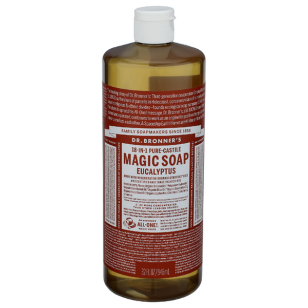Dr. Bronner's Eucalyptus Liquid Soap
